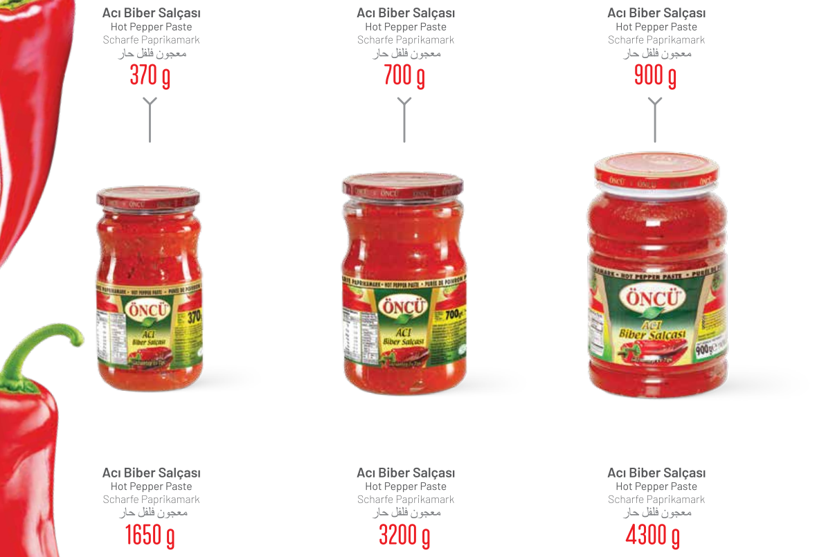Öncü Product 1